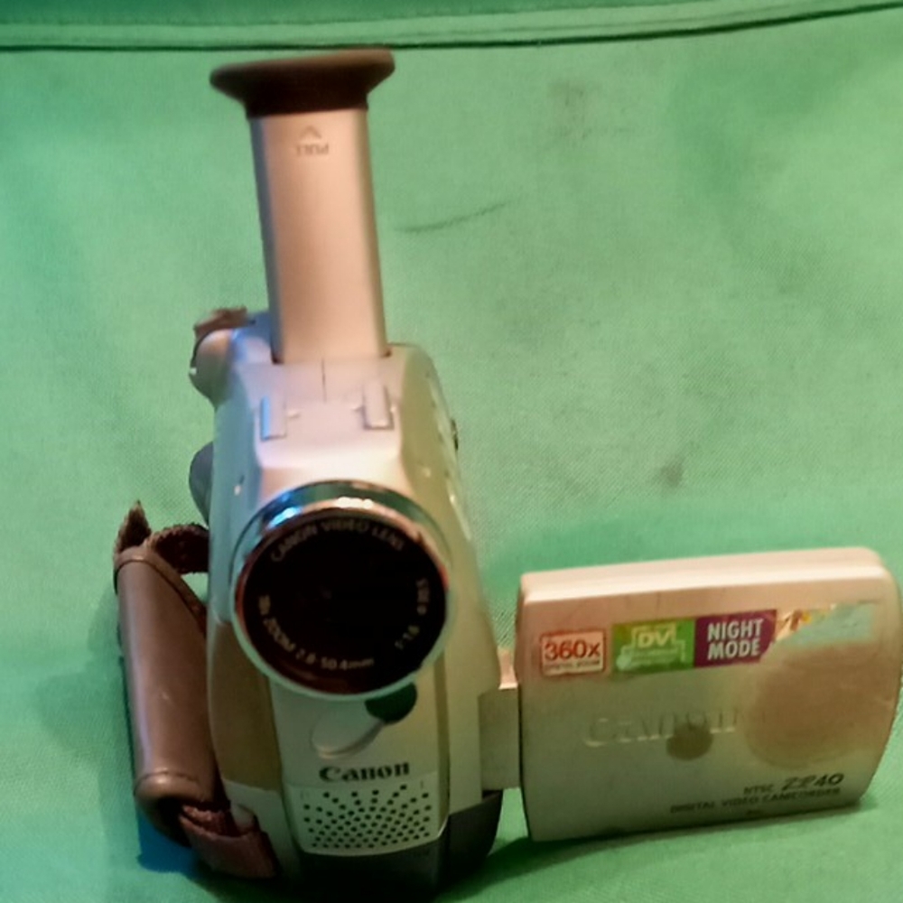 A cannon video recorder